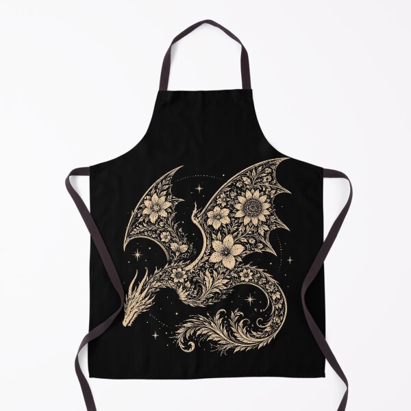 Item preview, Floral Dragon Art designed and sold by roni-harbor.