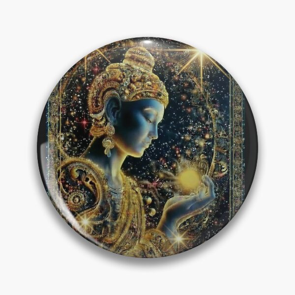 Item preview, Golden Buddha – Wisdom & Peace designed and sold by FocusedArt.