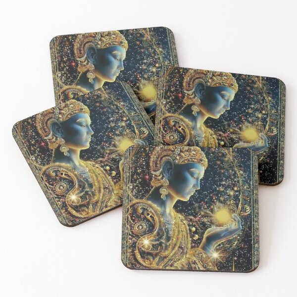Item preview, Golden Buddha – Wisdom & Peace designed and sold by FocusedArt.