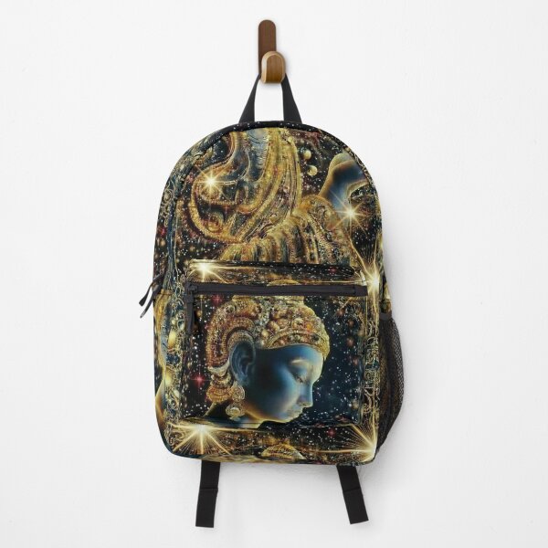 Item preview, Golden Buddha – Wisdom & Peace designed and sold by FocusedArt.