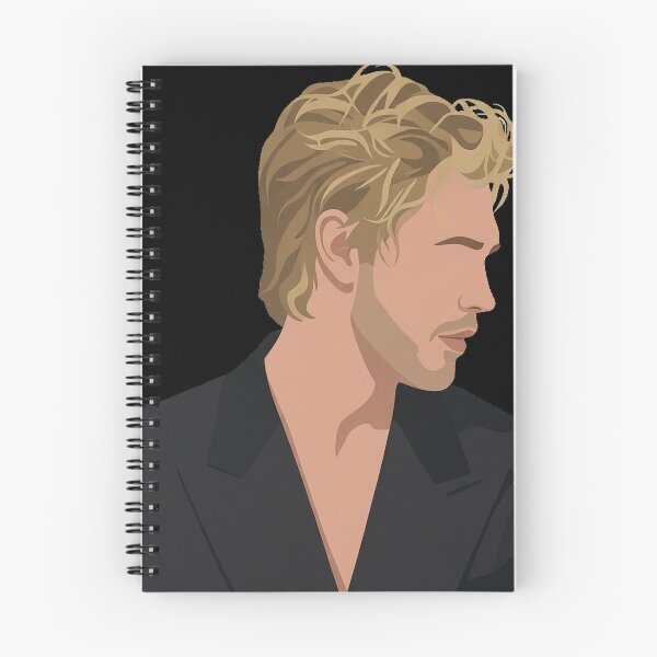 Artikelvorschau, Austin Butler Linienlose Illustration entworfen und verkauft von dsxclothing.
