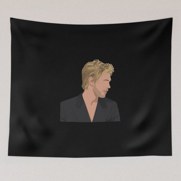 Item preview, Austin Butler Lineless Illustration designed and sold by dsxclothing.