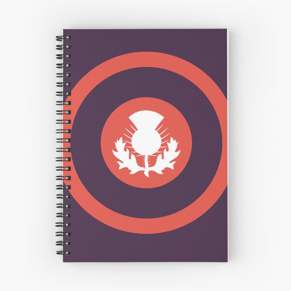 Aperçu de l'œuvre Tartan Army Écossais Saumon Chardon Coquille rétro mod créée et vendue par ModSupporters.