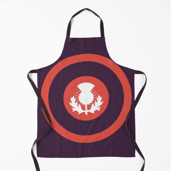 Item preview,  Tartan Army Scottish Salmon Thistle retro mod roundel designed and sold by ModSupporters.