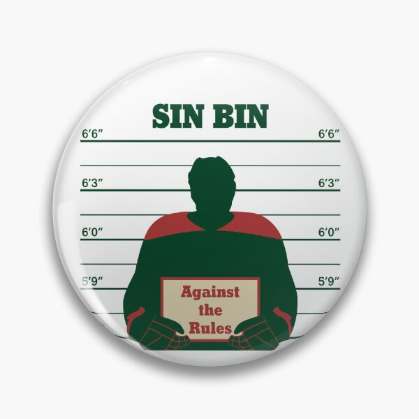 Item preview, Sin Bin in Minnesota green and red designed and sold by Hattrixz.