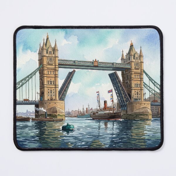 Item preview, Tower Bridge, London Watercolour designed and sold by ArtworkNorth.