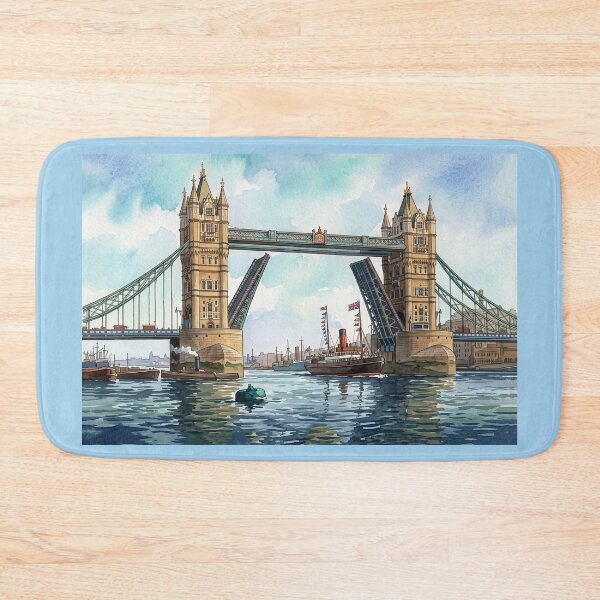 Item preview, Tower Bridge, London Watercolour designed and sold by ArtworkNorth.