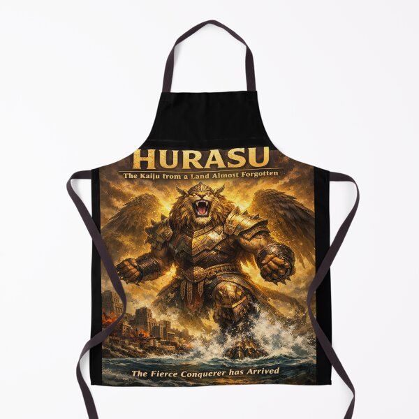Item preview, Hurasu, The Golden Lion Kaiju from a Land Almost Forgotten designed and sold by 5PalmsCreative.