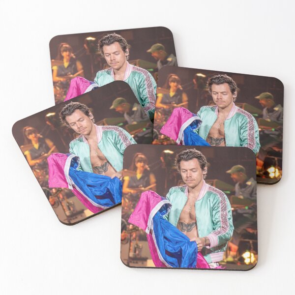 Item preview, Harry Styles Performing Live on Stage with Pride Flag designed and sold by Astute-Artio-Photography.