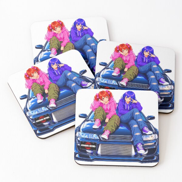 Item preview, JDM Street Style: JZX90 Mark II & Anime Girls designed and sold by AKIHABARAMOTORS.