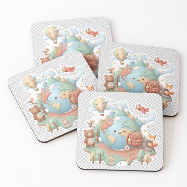 Item preview, Cute World Adventure designed and sold by Elhocinr.