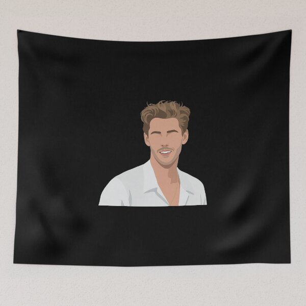 Item preview, Austin Butler Lineless Illustration designed and sold by dsxclothing.