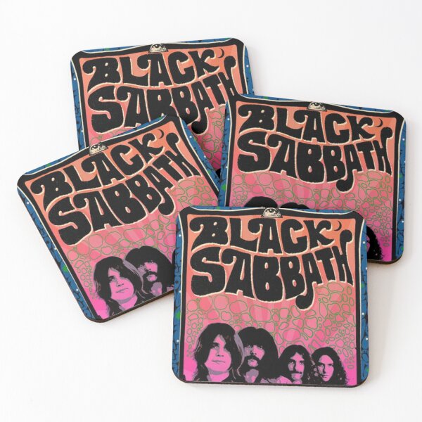 Item preview, Black Sabbath Original Custom Vintage Music Band Tee Unique Poster Wall Art designed and sold by Cool Robot Bro..