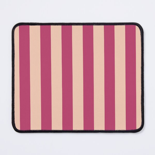 Item preview, Cabana stripes in peach and raspberry designed and sold by RishabhArts1.