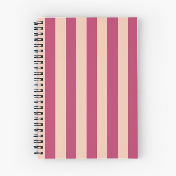 Item preview, Cabana stripes in peach and raspberry designed and sold by RishabhArts1.