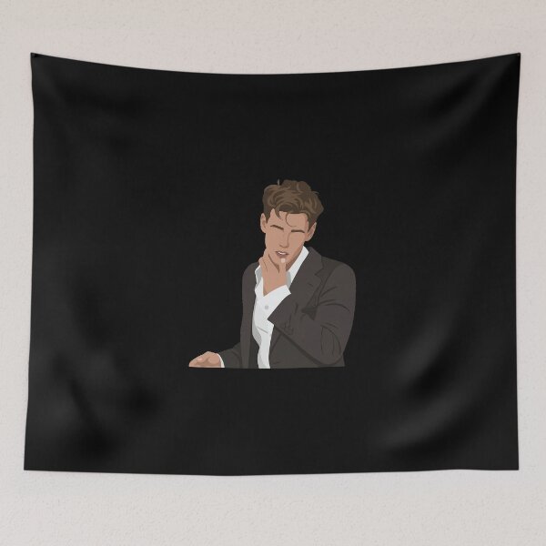 Item preview, Austin Butler Lineless Illustration designed and sold by dsxclothing.