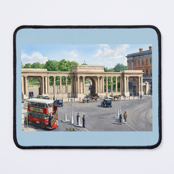 Item preview, Hyde Park Corner, London Bus Scene designed and sold by ArtworkNorth.