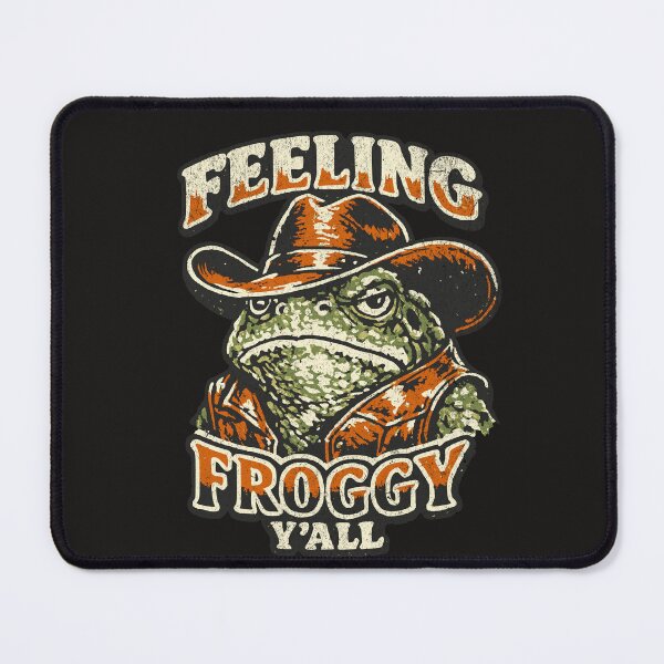 Item preview, Cowboy Frog Western Humor designed and sold by AwesomeBeyondLimits.