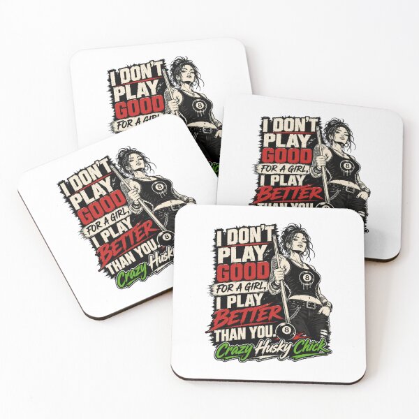 Item preview, Better Than You | Funny Women's Pool Player Billiards Design designed and sold by Crazyhuskychick.
