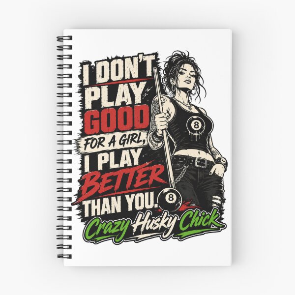 Item preview, Better Than You | Funny Women's Pool Player Billiards Design designed and sold by Crazyhuskychick.