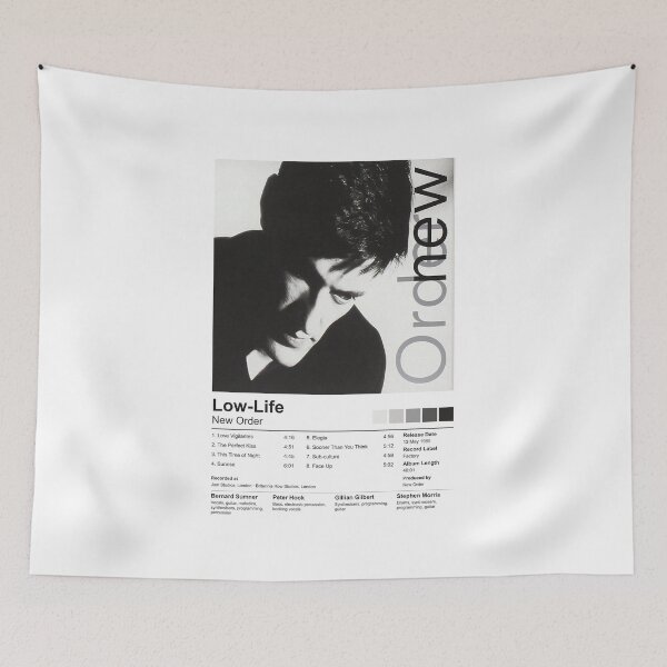 Item preview, New Order - Low-Life (Album Poster) designed and sold by curseofkazar.