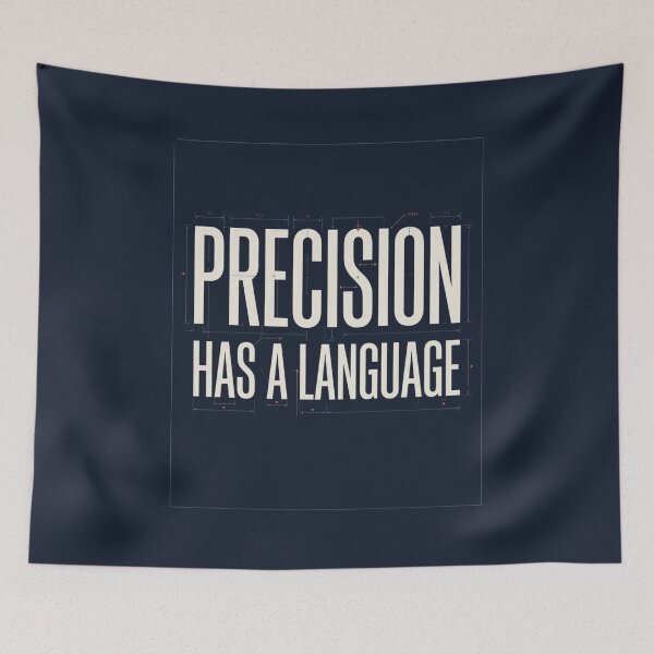 Item preview, Precision Has a Language CAD Engineering designed and sold by Amr Darwish Graphic designer.