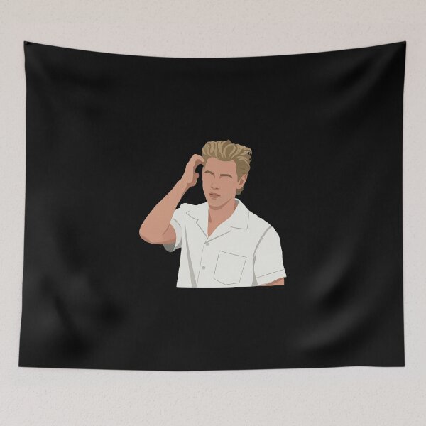 Item preview, Austin Butler Lineless Illustration designed and sold by dsxclothing.