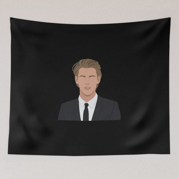 Item preview, Austin Butler Lineless Illustration designed and sold by dsxclothing.