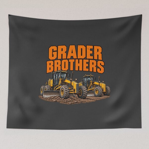 Item preview, Grader Brothers Heavy Equipment Road Construction Design designed and sold by Operator Style Wear.