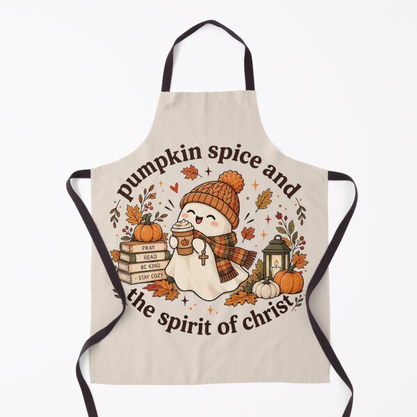 Item preview, Christian Halloween Ghost, Pumpkin Spice Faith, Cute Fall Jesus Gift, Bible Verse Autumn designed and sold by Quiajia.