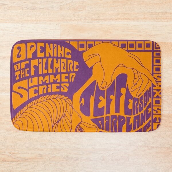 Item preview, Jefferson Airplane Original Custom Vintage Music Band Tee Unique Poster Wall Art designed and sold by Cool Robot Bro..