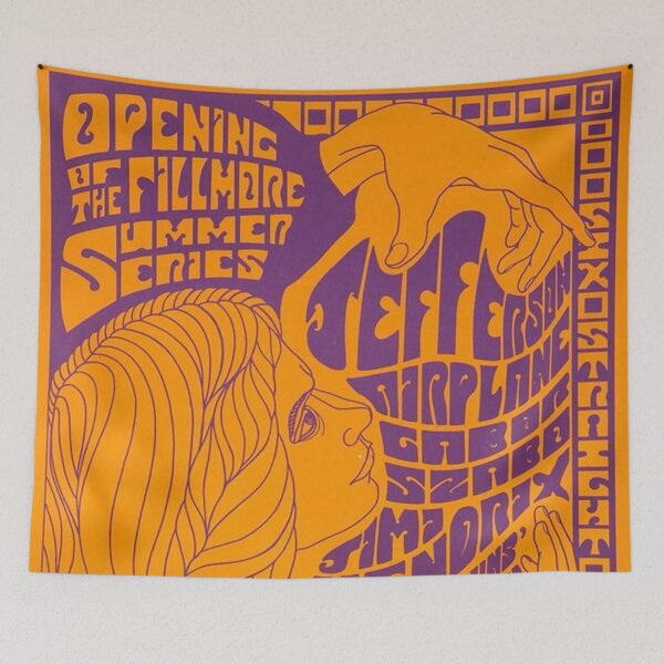 Item preview, Jefferson Airplane Original Custom Vintage Music Band Tee Unique Poster Wall Art designed and sold by Cool Robot Bro..
