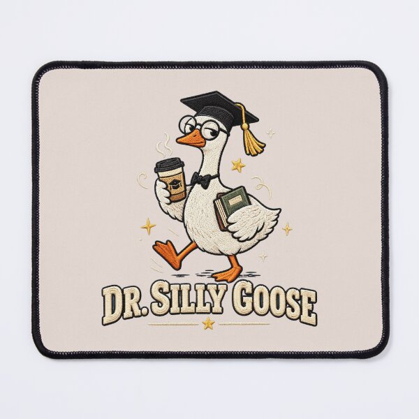 Item preview, Dr. Silly Goose PhD Graduation, Funny Doctorate Gift, Goose Graduate, Dissertation Humor designed and sold by Quiajia.
