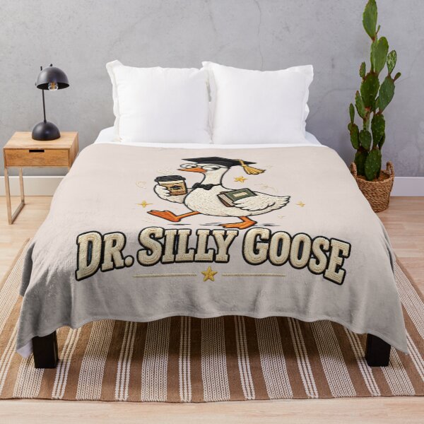Item preview, Dr. Silly Goose PhD Graduation, Funny Doctorate Gift, Goose Graduate, Dissertation Humor designed and sold by Quiajia.