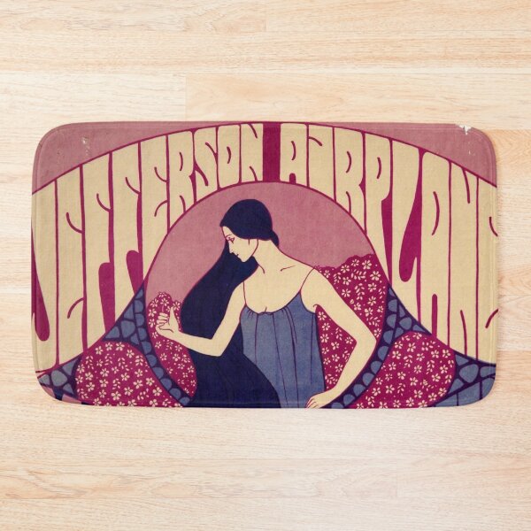 Item preview, Jefferson Airplane Original Custom Vintage Music Band Tee Unique Poster Wall Art designed and sold by Cool Robot Bro..
