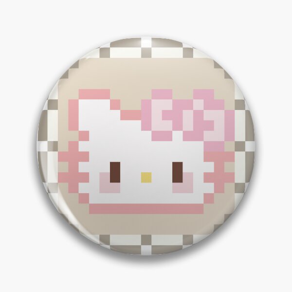 Item preview, Cute Hello Kitty pixel stamp designed and sold by Georgiananas.