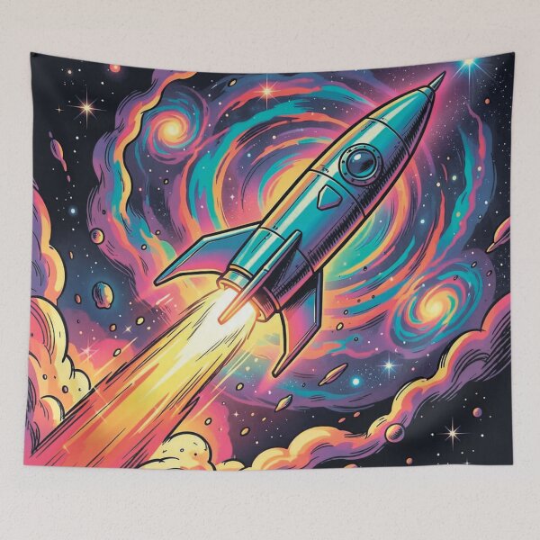 Item preview, Space rocket. Space flight. designed and sold by MagelliShop.