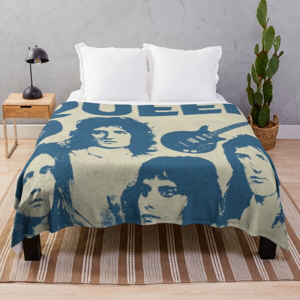 Item preview, Queen Original Custom Vintage Music Band Tee Unique Poster Wall Art designed and sold by Cool Robot Bro..