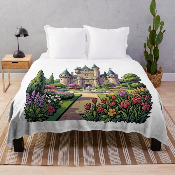 Item preview, Castle with a beautiful garden designed and sold by ReneMM.