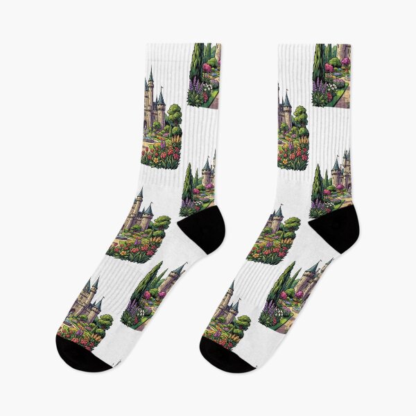Item preview, Castillo con un hermoso jardín. designed and sold by ReneMM.