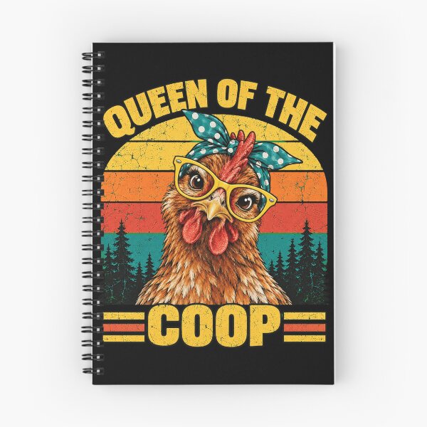 Item preview, Funny Chicken Queen of the Coop designed and sold by ROUX-ART.