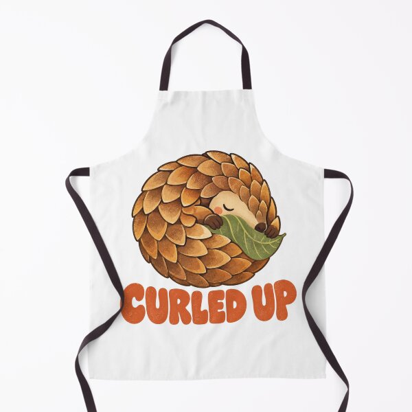 Item preview, Curled Up Cozy Pangolin Cute Animal Sticker designed and sold by Frenky Stickers.
