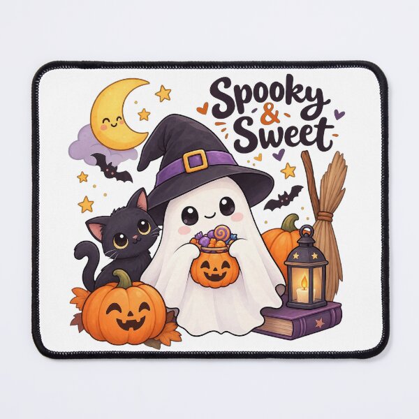 Item preview, Cute Spooky and Sweet Ghost Halloween designed and sold by OmniaRozza.