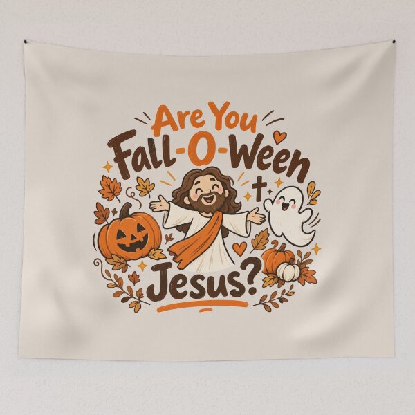Item preview, Are You Fall-O-Ween Jesus, Funny Christian Halloween, Faith Based Pumpkin Ghost, Fall Jesus Gift, Spooky Religious designed and sold by Quiajia.