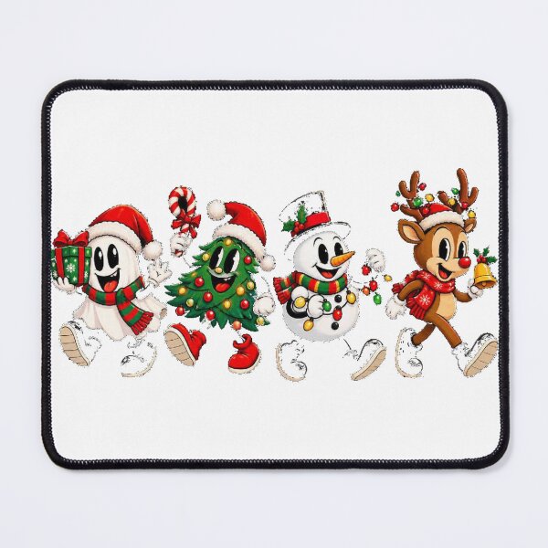 Item preview, Retro Christmas Parade Cartoon Characters designed and sold by HoMya.