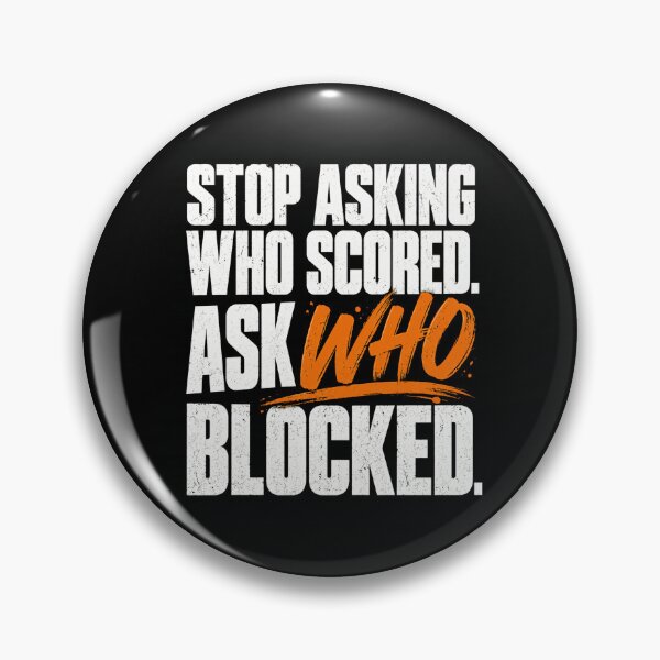 Item preview, Sports Defense Quote: Stop Asking Who Scored designed and sold by ROUX-ART.