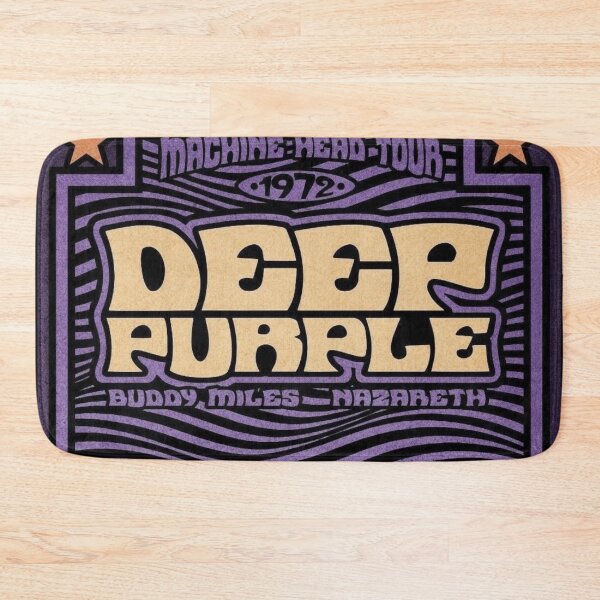 Item preview, Deep Purple Original Custom Vintage Music Band Tee Unique Poster Wall Art designed and sold by Cool Robot Bro..