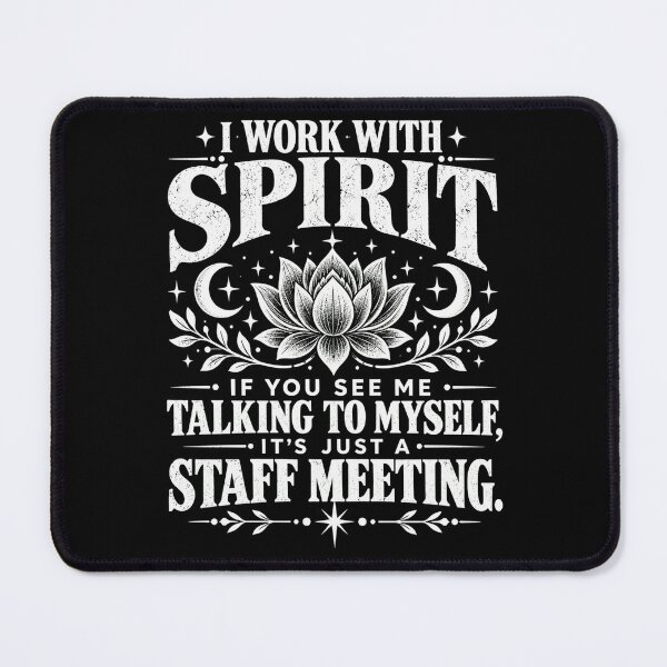 Item preview, Staff Meeting Humor for Introverts designed and sold by ROUX-ART.