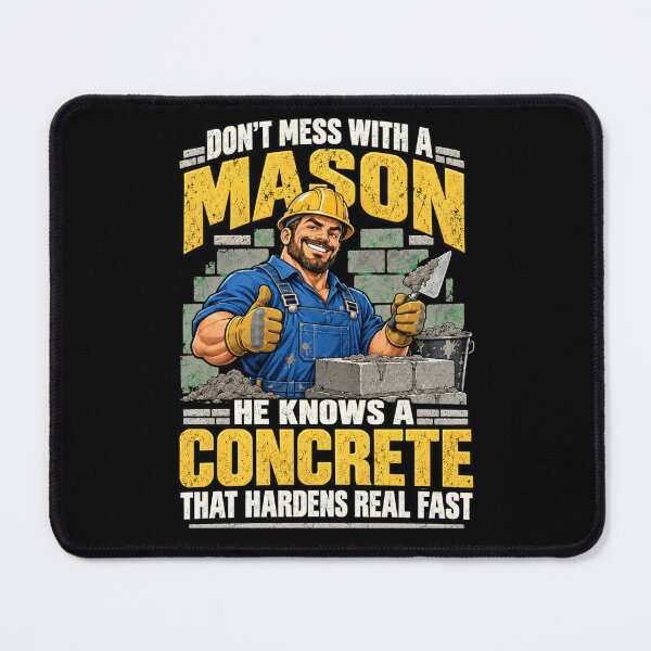 Item preview, Mason Construction | Don’t Mess With a Mason designed and sold by ROUX-ART.