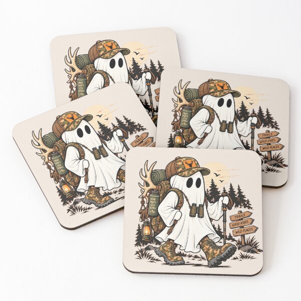 Item preview, Funny Ghost Hunter, Halloween Hunting, Camo Outdoors, Spooky Deer Hunting Gift designed and sold by Quiajia.